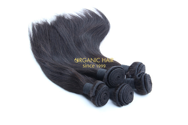 Real virgin remy human hair extensions